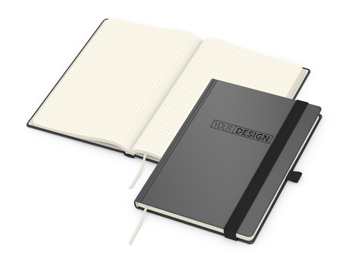 Notizbuch Vision-Book Kunstleder-Hardcover matt-farbig