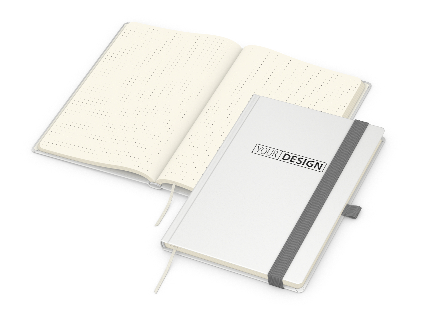 Notizbuch Vision-Book Kunstleder-Hardcover matt-farbig