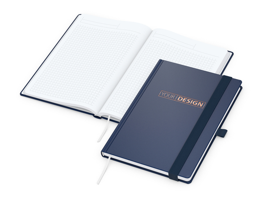 Notizbuch Vision-Book Kunstleder-Hardcover matt-farbig