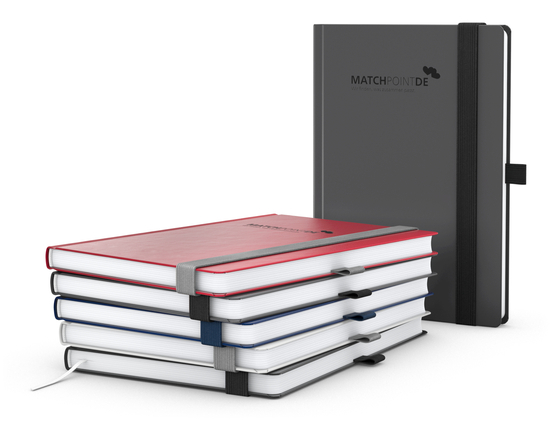 Notizbuch Vision-Book Kunstleder-Hardcover matt-farbig