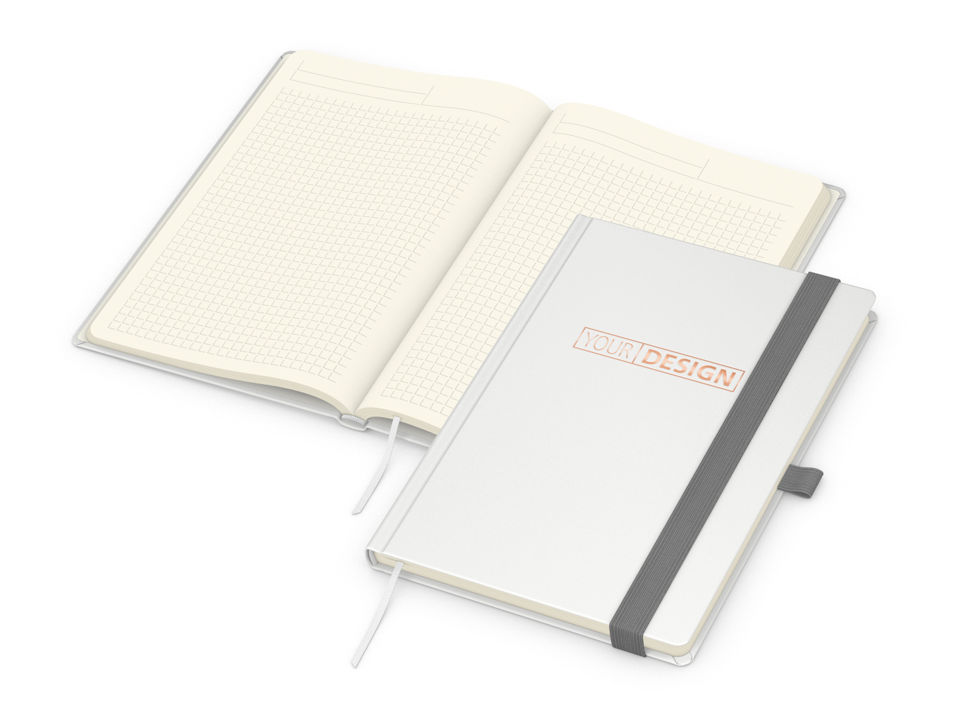 Notizbuch Vision-Book Kunstleder-Hardcover matt-farbig