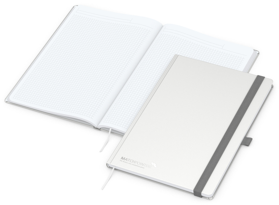 Notizbuch Vision-Book White A4 Bestseller inkl. Prägung