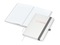 Notizbuch Vision-Book White A5 Bestseller inkl. Prägung