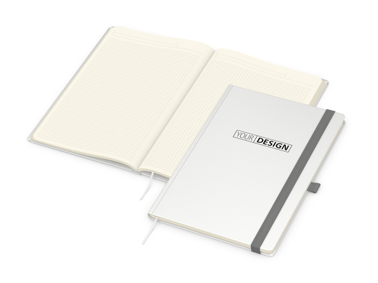 Notizbuch Vision-Book Creme A4 Bestseller inkl. Prägung
