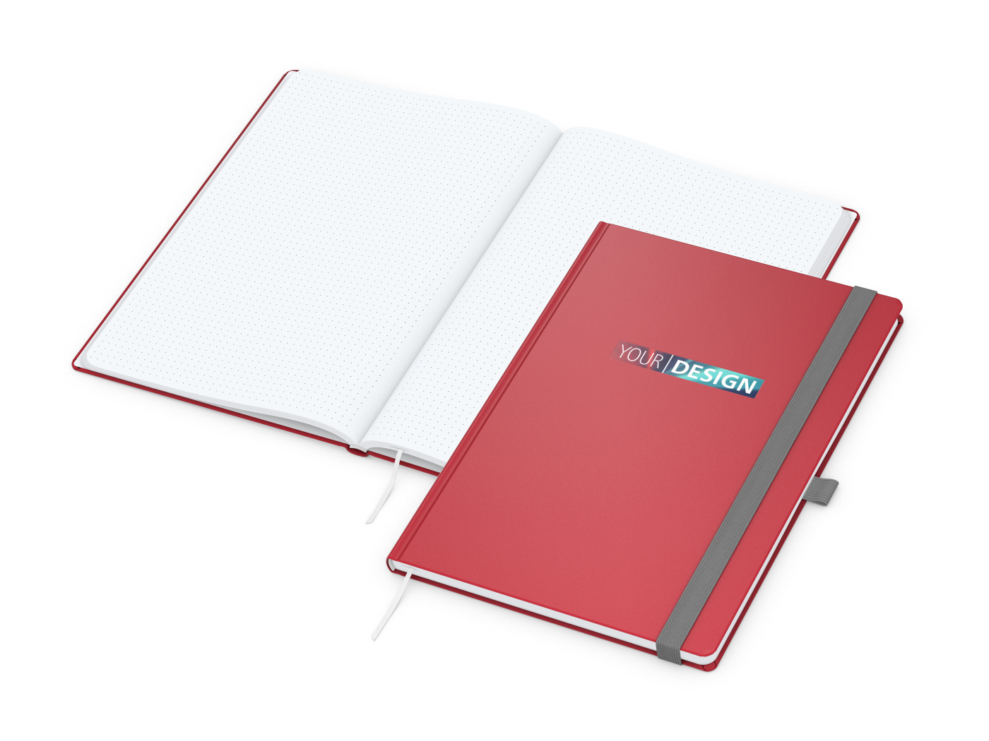 Notizbuch Vision-Book EXPRESS Kunstleder-Hardcover matt-farbig