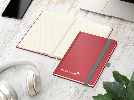 Notizbuch Vision-Book EXPRESS Kunstleder-Hardcover matt-farbig