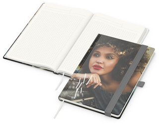 Notizbuch Match-Book RECYCLING Hardcover individuell bedruckt
