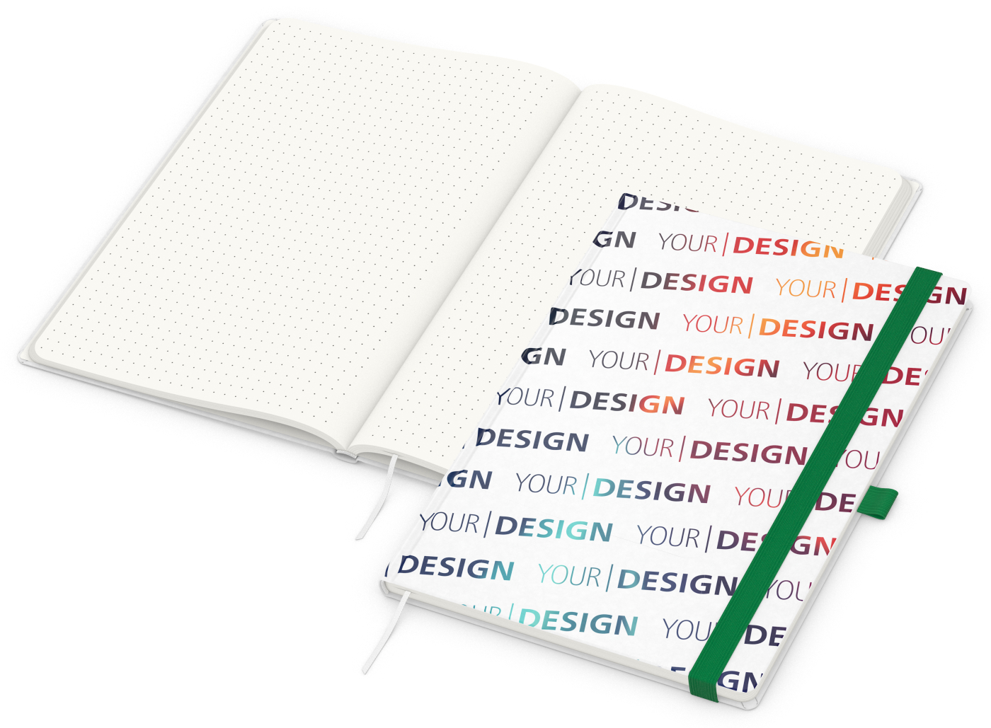 Notizbuch Match-Book RECYCLING Hardcover individuell bedruckt