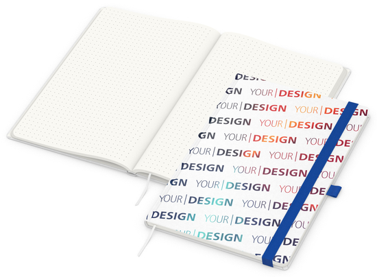 Notizbuch Match-Book RECYCLING Hardcover individuell bedruckt