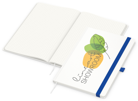 Notizbuch Match-Book RECYCLING Hardcover individuell bedruckt