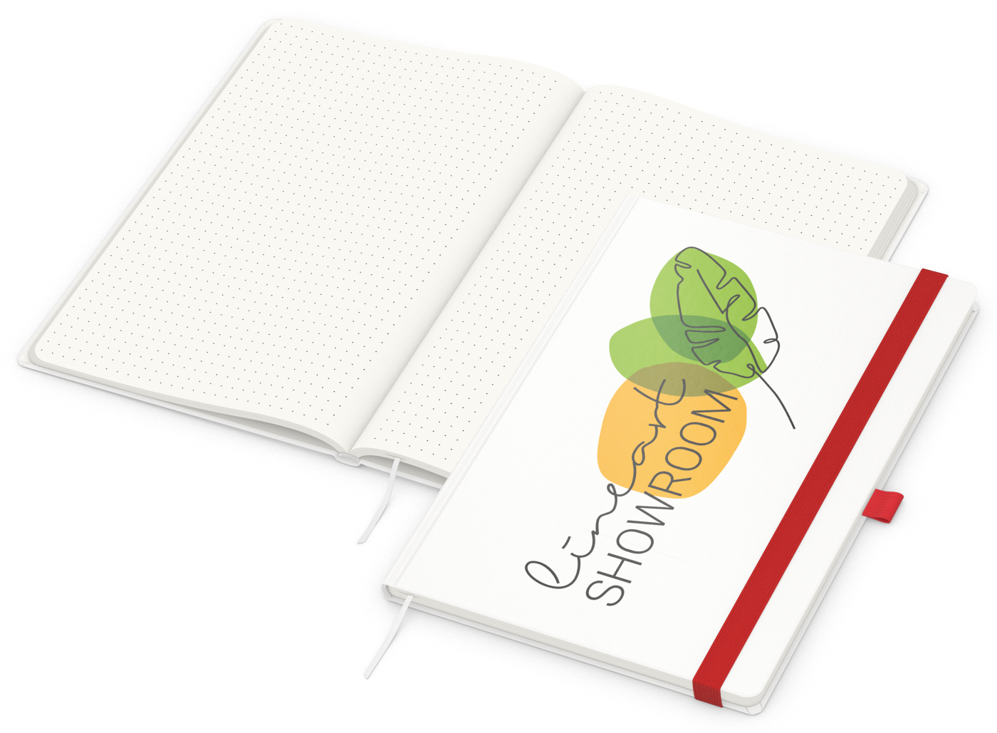 Notizbuch Match-Book RECYCLING Hardcover individuell bedruckt