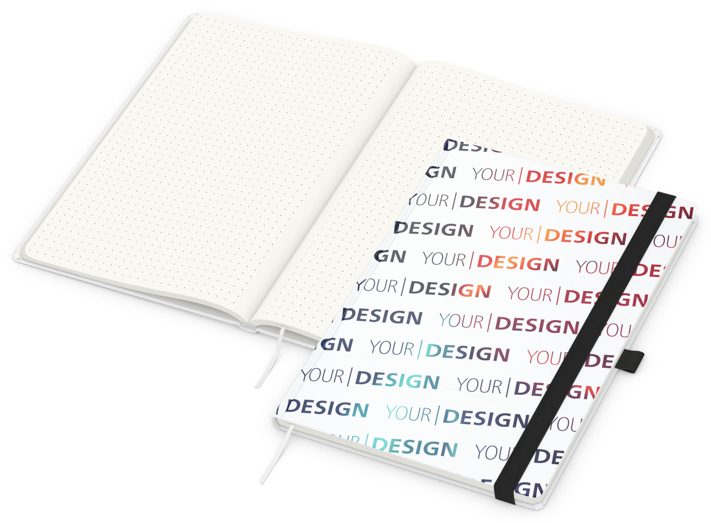Notizbuch Match-Book RECYCLING Hardcover individuell bedruckt