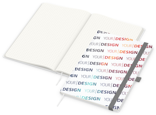 Notizbuch Match-Book RECYCLING Hardcover individuell bedruckt