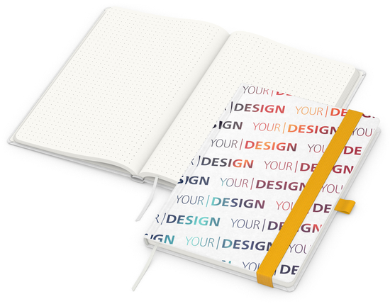 Notizbuch Match-Book RECYCLING Hardcover individuell bedruckt