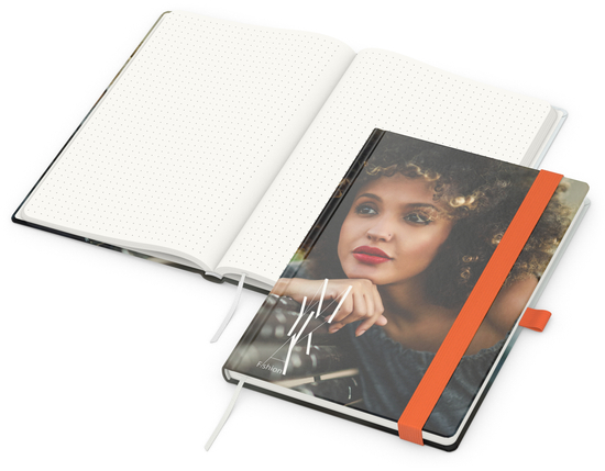 Notizbuch Match-Book RECYCLING Hardcover individuell bedruckt