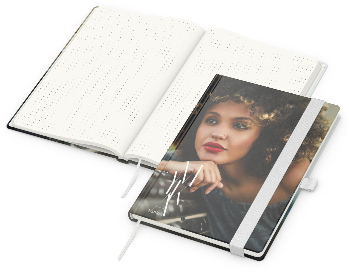 Notizbuch Match-Book RECYCLING Hardcover individuell bedruckt