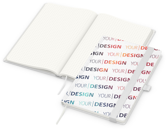 Notizbuch Match-Book RECYCLING Hardcover individuell bedruckt