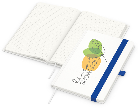 Notizbuch Match-Book RECYCLING Hardcover individuell bedruckt