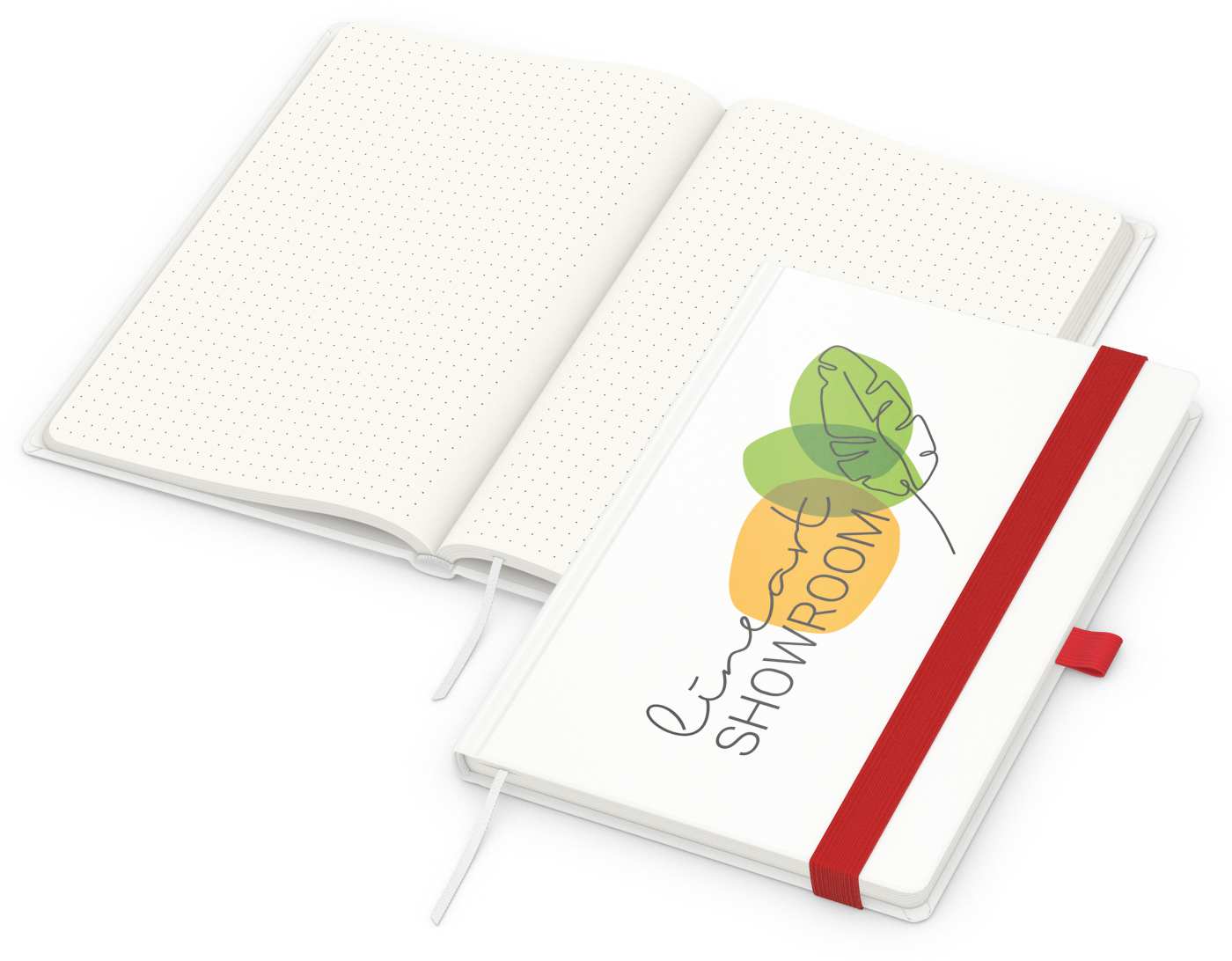 Notizbuch Match-Book RECYCLING Hardcover individuell bedruckt