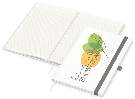 Notizbuch Match-Book RECYCLING Hardcover individuell bedruckt