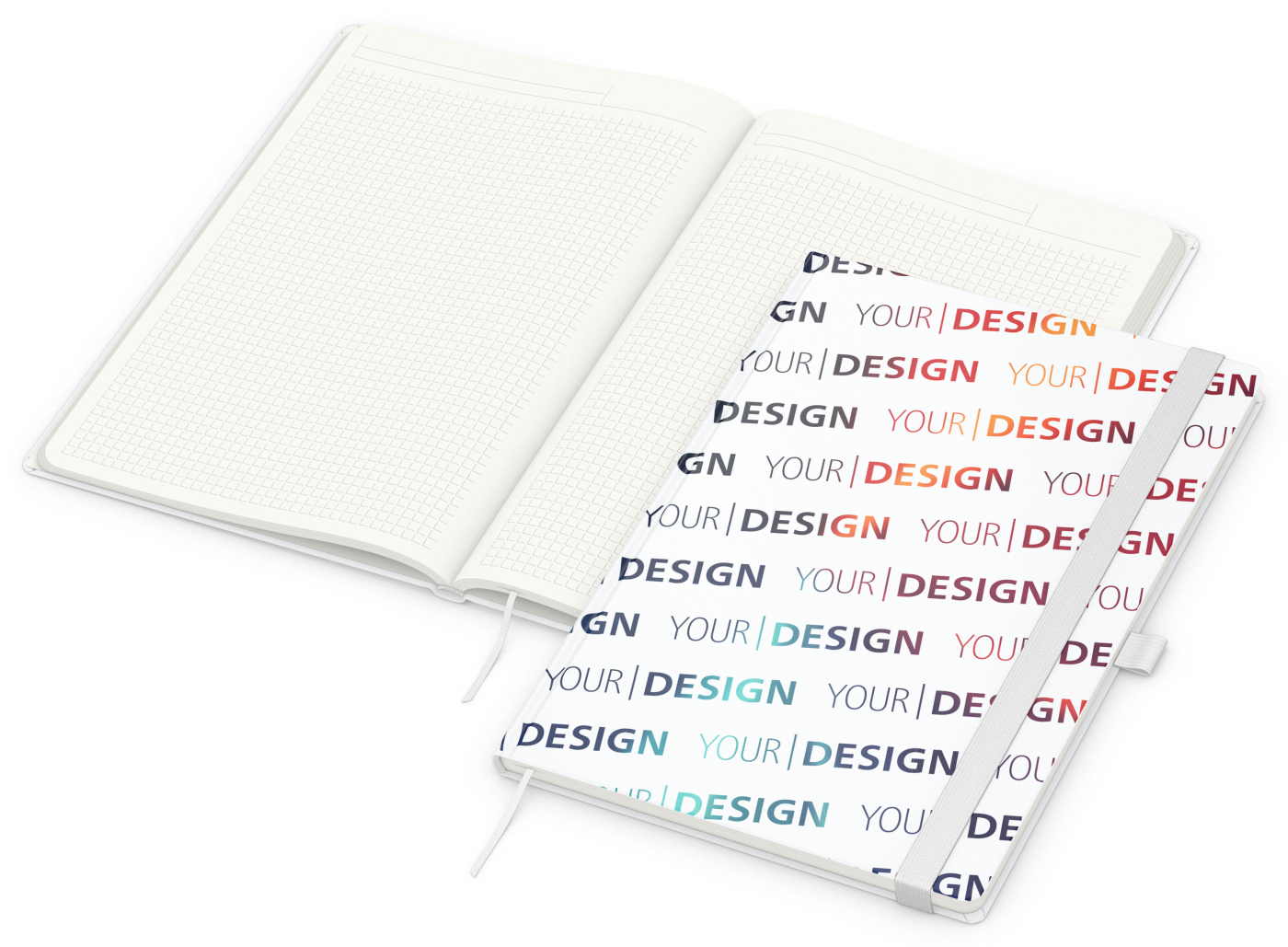Notizbuch Match-Book RECYCLING Hardcover individuell bedruckt