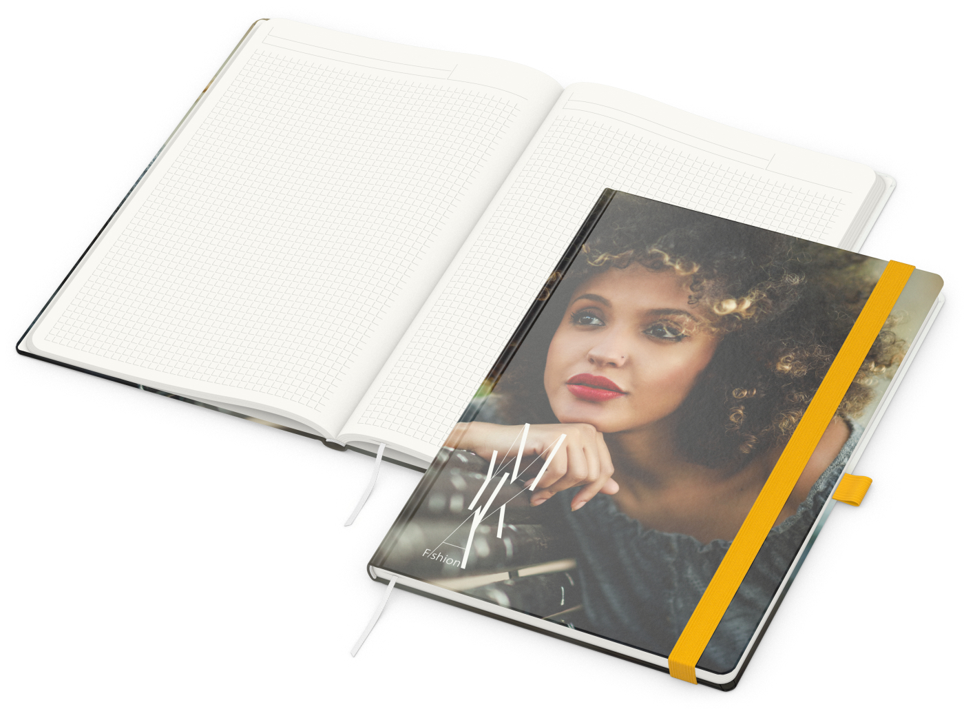 Notizbuch Match-Book RECYCLING Hardcover individuell bedruckt