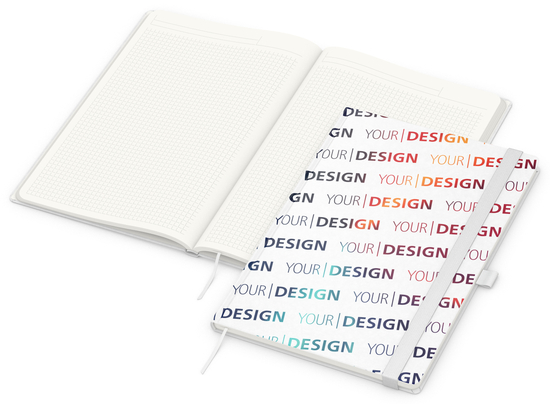Notizbuch Match-Book RECYCLING Hardcover individuell bedruckt