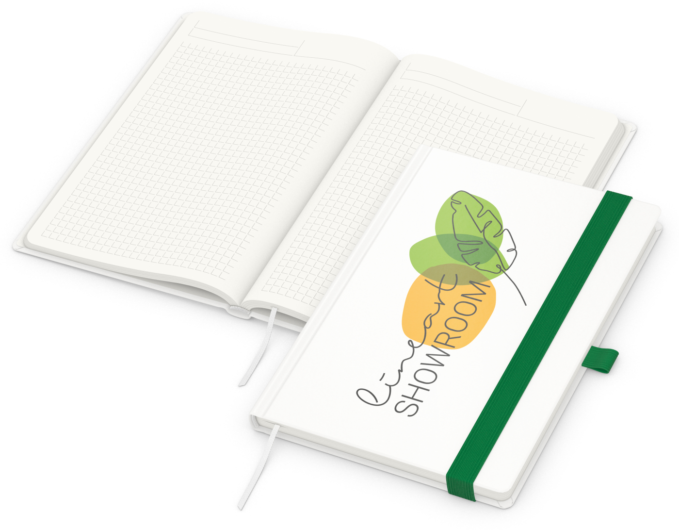 Notizbuch Match-Book RECYCLING Hardcover individuell bedruckt