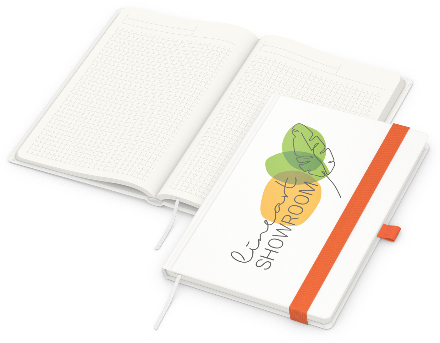 Notizbuch Match-Book RECYCLING Hardcover individuell bedruckt