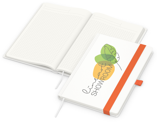 Notizbuch Match-Book RECYCLING Hardcover individuell bedruckt