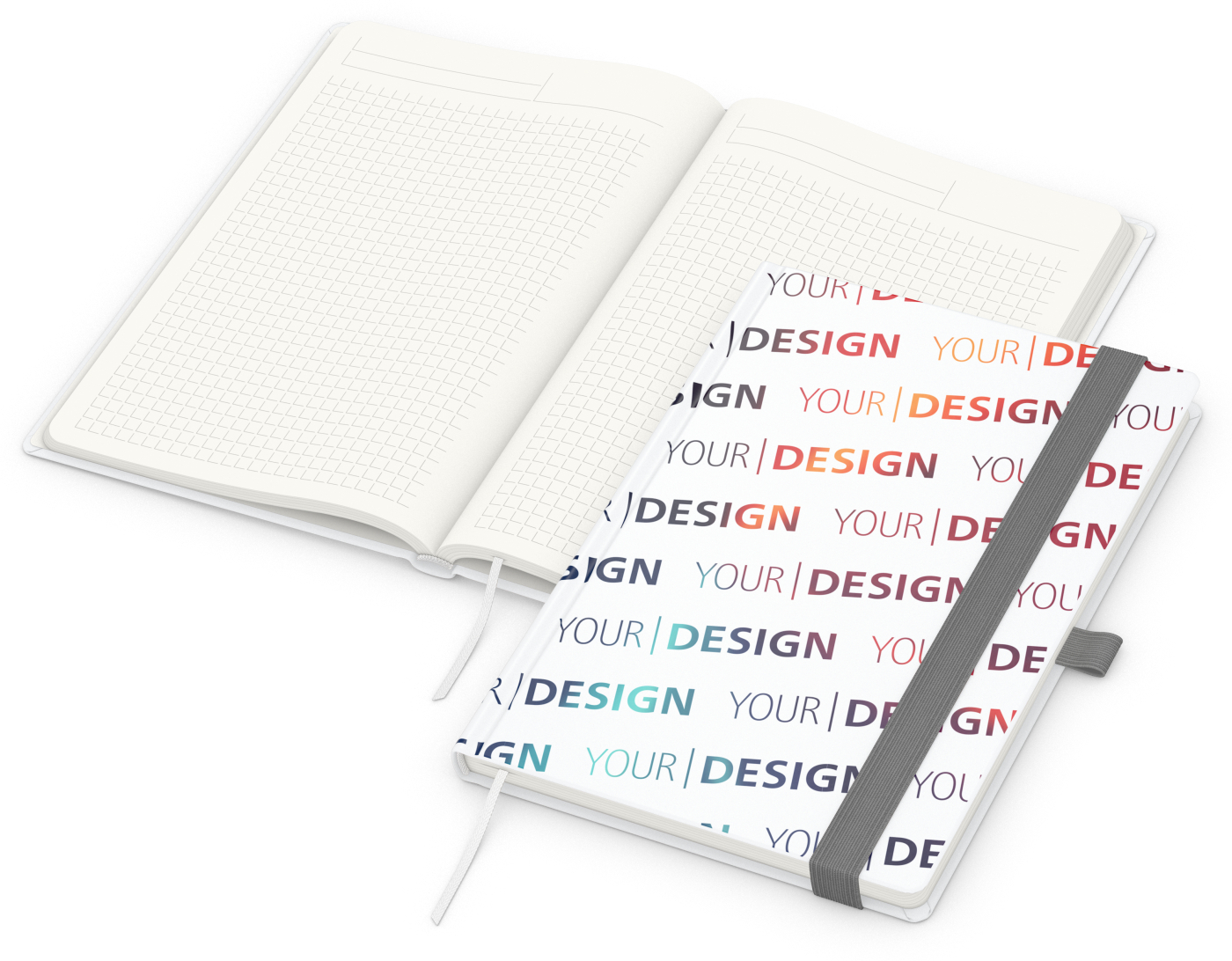 Notizbuch Match-Book RECYCLING Hardcover individuell bedruckt