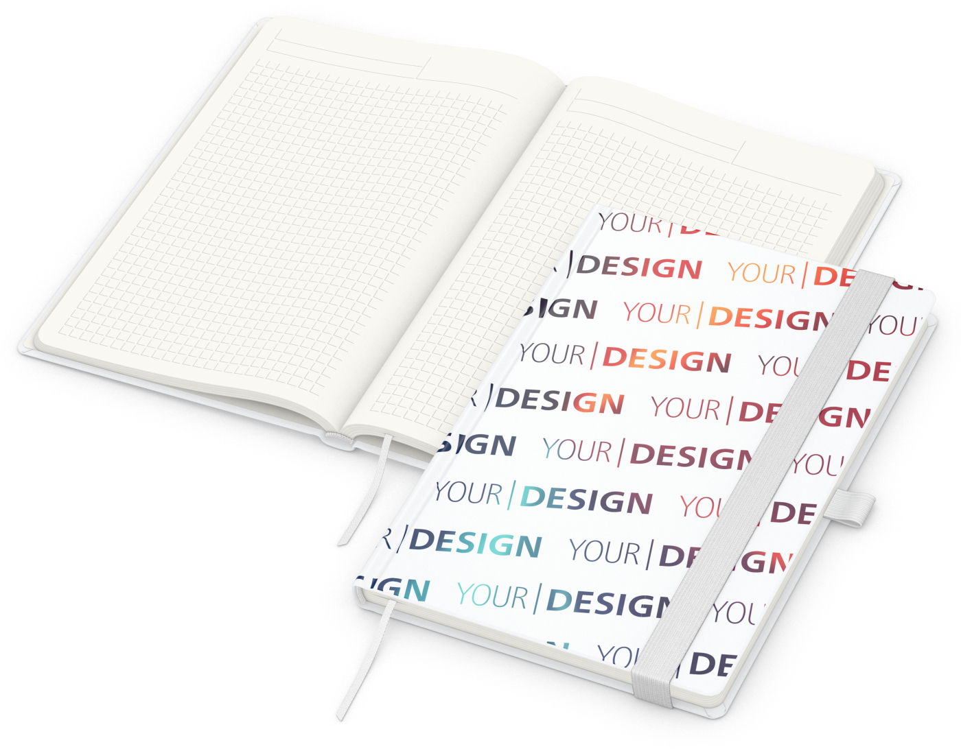 Notizbuch Match-Book RECYCLING Hardcover individuell bedruckt