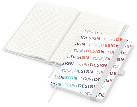 Notizbuch Match-Book RECYCLING Hardcover individuell bedruckt