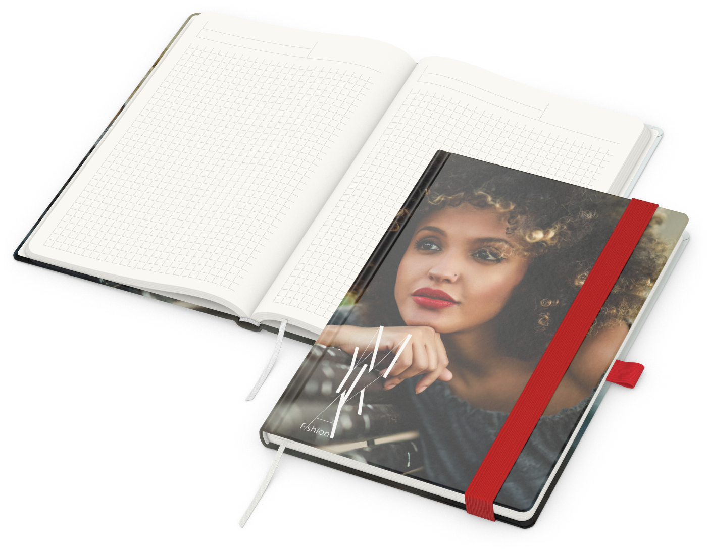 Notizbuch Match-Book RECYCLING Hardcover individuell bedruckt