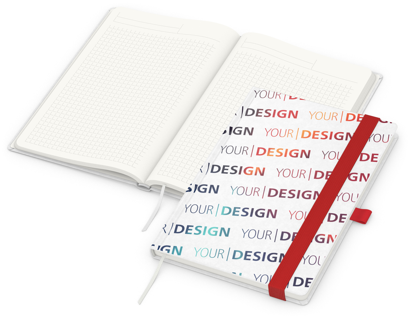 Notizbuch Match-Book RECYCLING Hardcover individuell bedruckt