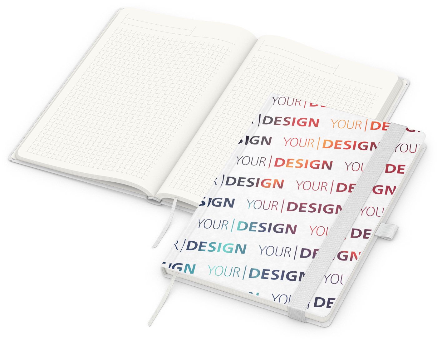 Notizbuch Match-Book RECYCLING Hardcover individuell bedruckt