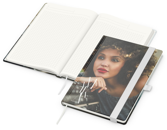 Notizbuch Match-Book RECYCLING Hardcover individuell bedruckt