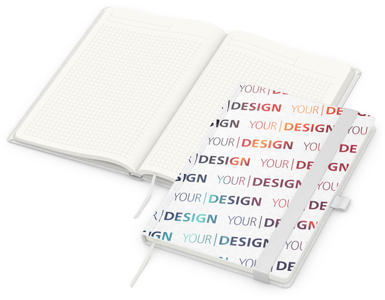 Notizbuch Match-Book RECYCLING Hardcover individuell bedruckt