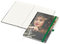 Notizbuch Match-Book RECYCLING Hardcover individuell bedruckt, DIN A4, Lineatur Winkelkaro, Einband-Material recyceltes Naturpapier