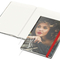 Notizbuch Match-Book RECYCLING Hardcover individuell bedruckt, DIN A4, Lineatur Winkelkaro, Einband-Material recyceltes Naturpapier