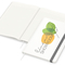 Notizbuch Match-Book RECYCLING Hardcover individuell bedruckt, DIN A4, Lineatur Winkelkaro, Einband-Material recyceltes Papier matt