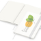 Notizbuch Match-Book RECYCLING Hardcover individuell bedruckt, DIN A5, Lineatur Punktraster, Einband-Material recyceltes Papier matt