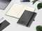 Notizbuch Mind-Book Kunstleder-Hardcover genarbt-farbig