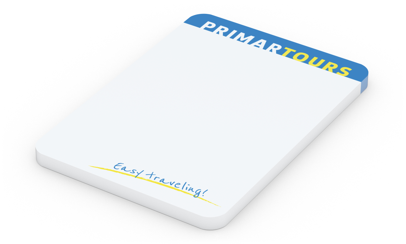 Haftnotiz Plus Round Bestseller, 94 x 66 mm