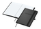 Notizbuch Hardcover Black-Book Ausstattung schwarz