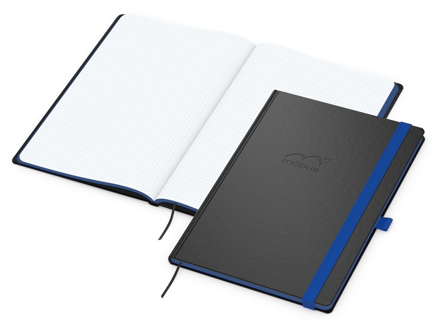 Notizbuch Hardcover Color-Book Ausstattung farbig