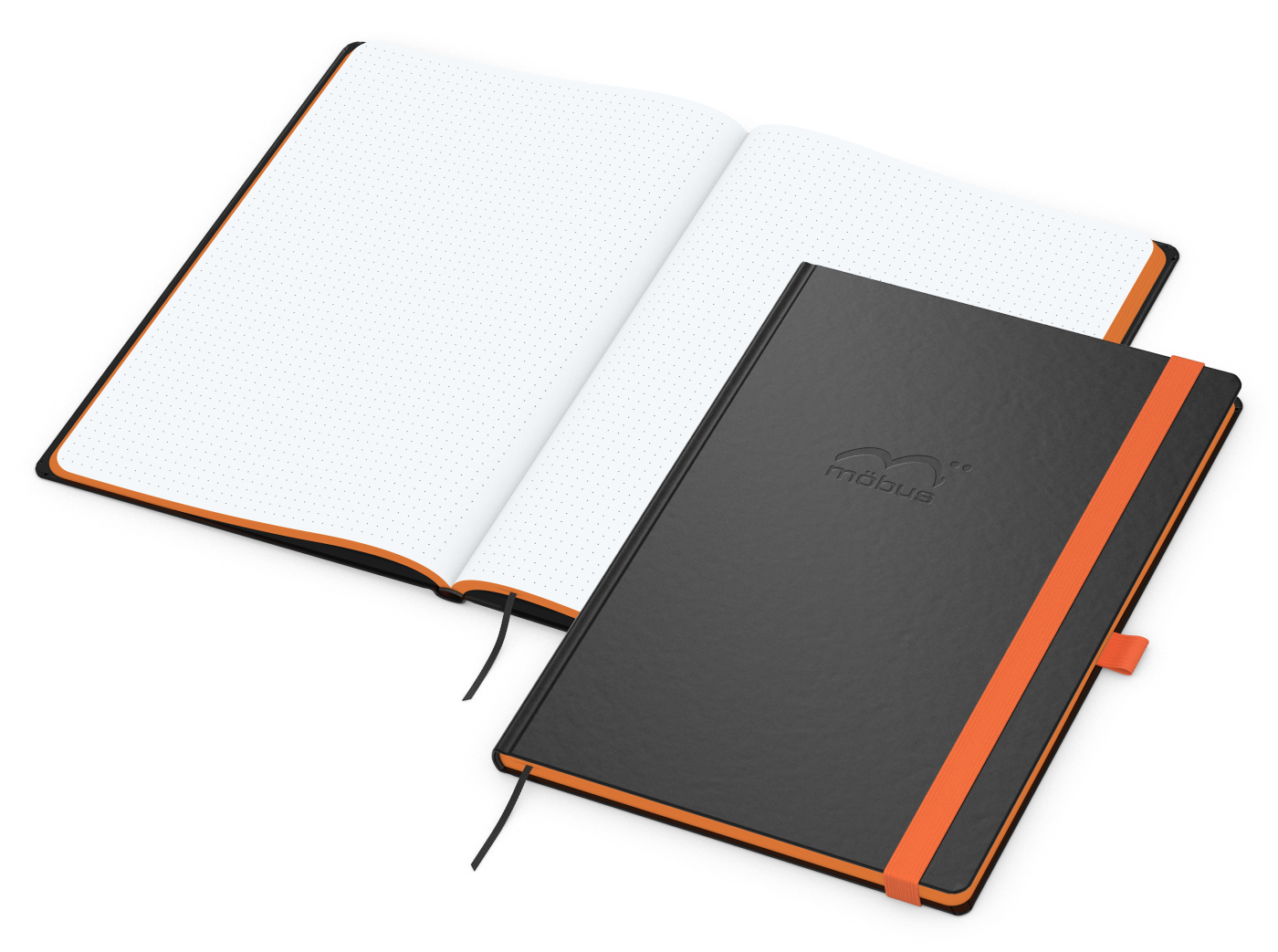 Notizbuch Hardcover Color-Book Ausstattung farbig