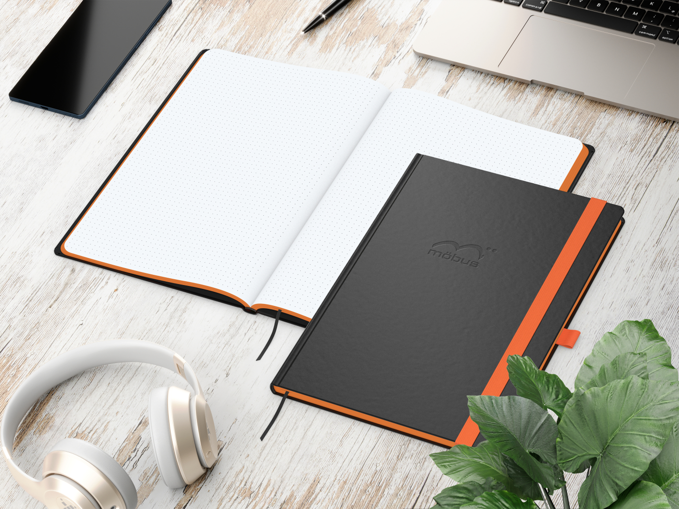 Notizbuch Hardcover Color-Book Ausstattung farbig