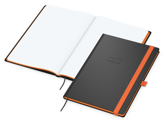 Notizbuch Hardcover Color-Book Ausstattung farbig