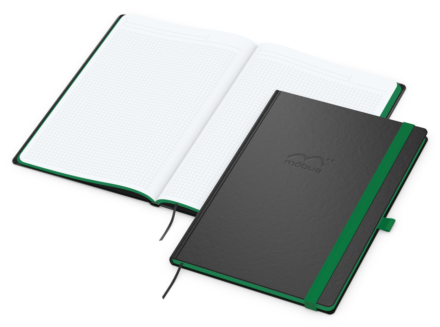 Notizbuch Hardcover Color-Book Ausstattung farbig